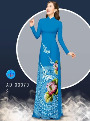 Vải Áo Dài Hoa Sen Và Trống Đồng Vừa Ra AD 33070 23 1678151438 333 Vai Ao Dai Hoa Sen Va Trong Dong Vua Ra