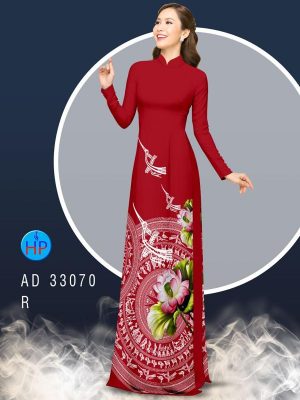 Vải Áo Dài Hoa Sen Và Trống Đồng Vừa Ra AD 33070 40 1678151447 653 Vai Ao Dai Hoa Sen Va Trong Dong Vua Ra