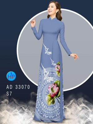 Vải Áo Dài Hoa Sen Và Trống Đồng Vừa Ra AD 33070 39 1678151447 717 Vai Ao Dai Hoa Sen Va Trong Dong Vua Ra