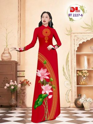 Vải Áo Dài Hoa Sen Và Trống Đồng Độc Đáo AD BT2227 25 1678863044 149 Vai Ao Dai Hoa Sen Va Trong Dong Doc Dao