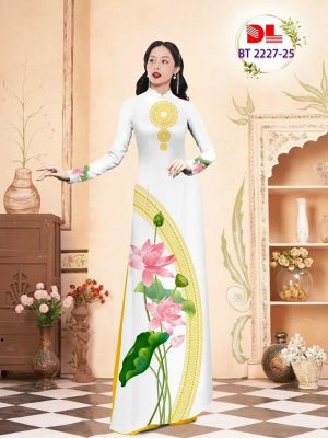 Vải Áo Dài Hoa Sen Và Trống Đồng Độc Đáo AD BT2227 27 1678863046 426 Vai Ao Dai Hoa Sen Va Trong Dong Doc Dao