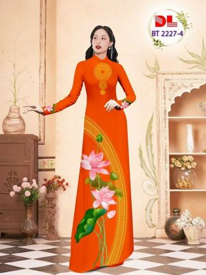 Vải Áo Dài Hoa Sen Và Trống Đồng Độc Đáo AD BT2227 33 1678863052 986 Vai Ao Dai Hoa Sen Va Trong Dong Doc Dao