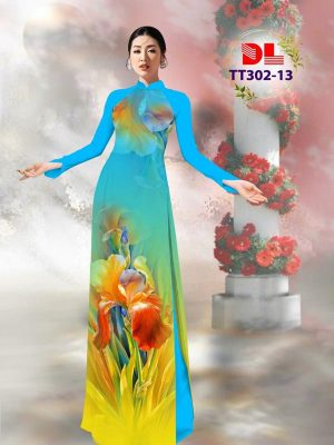 Vải Áo Dài Hoa In 3D Mới Ra AD TT302 26 1678864110 705 Vai Ao Dai Hoa In 3D Moi Ra AD TT302
