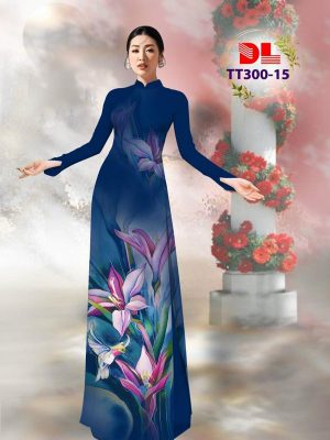 Vải Áo Dài Hoa Thiên Điểu Kiểu Mới AD TT300 24 1678864596 312 Vai Ao Dai Hoa Thien Dieu Kieu Moi AD TT300