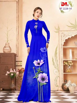 Vải Áo Dài Hoa In 3D Thiết Kế 2023 AD BT2228 20 1678866167 912 Vai Ao Dai Hoa In 3D Thiet Ke 2023 AD