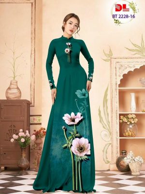 Vải Áo Dài Hoa In 3D Thiết Kế 2023 AD BT2228 35 1678866174 145 Vai Ao Dai Hoa In 3D Thiet Ke 2023 AD
