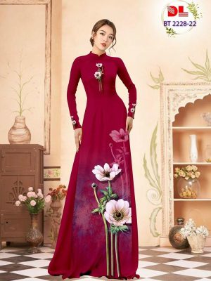 Vải Áo Dài Hoa In 3D Thiết Kế 2023 AD BT2228 36 1678866174 152 Vai Ao Dai Hoa In 3D Thiet Ke 2023 AD