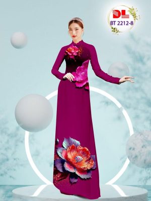 Vải Áo Dài Hoa In 3D Độc Đáo AD BT2212 23 1678866655 166 Vai Ao Dai Hoa In 3D Doc Dao AD BT2212