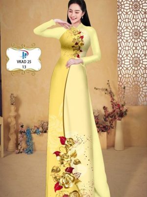 Vải Áo Dài Hoa Hồng Mới Ra AD VKAD25 41 1679623772 358 Vai Ao Dai Hoa Hong Moi Ra AD VKAD25