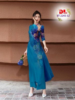 Vải Áo Dài Hoa In 3D Độc Đáo AD BT2245 22 1679883369 591 Vai Ao Dai Hoa In 3D Doc Dao AD BT2245