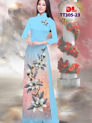 Vải Áo Dài Hoa In 3D Độc Đáo AD TT305 29 1679884889 164 Vai Ao Dai Hoa In 3D Doc Dao AD TT305