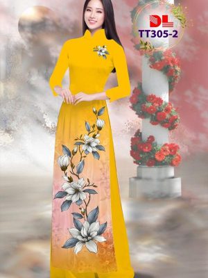 Vải Áo Dài Hoa In 3D Độc Đáo AD TT305 31 1679884890 355 Vai Ao Dai Hoa In 3D Doc Dao AD TT305