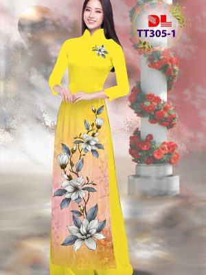 Vải Áo Dài Hoa In 3D Độc Đáo AD TT305 30 1679884890 712 Vai Ao Dai Hoa In 3D Doc Dao AD TT305