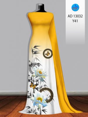 Vải Áo Dài Hoa Sen Và Trúc Kiểu Mới AD 13032 25 1679969392 77 Vai Ao Dai Hoa Sen Va Truc Kieu Moi AD