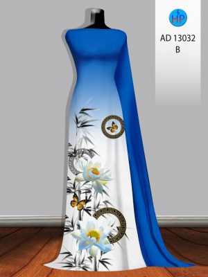 Vải Áo Dài Hoa Sen Và Trúc Kiểu Mới AD 13032 30 1679969407 123 Vai Ao Dai Hoa Sen Va Truc Kieu Moi AD
