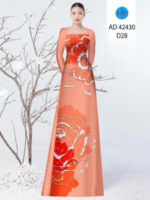 Vải Áo Dài Hoa In 3D Mới Ra AD 42430 19 Vai Ao Dai Hoa In 3D Moi Ra AD 42430
