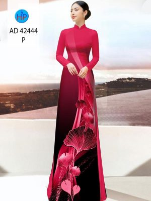 Vải Áo Dài Hoa In 3D Mới Ra AD 42444 19 Vai Ao Dai Hoa In 3D Moi Ra AD 42444