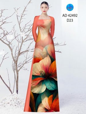 Vải Áo Dài Hoa In 3D Vừa Ra AD 42492 20 Vai Ao Dai Hoa In 3D Vua Ra AD 42492