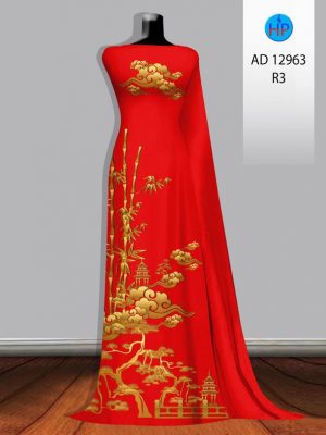 Vải Áo Dài Phong Cảnh Thiết Kế 2023 AD 12963 22 Vai Ao Dai Phong Canh Thiet Ke 2023 AD 12963