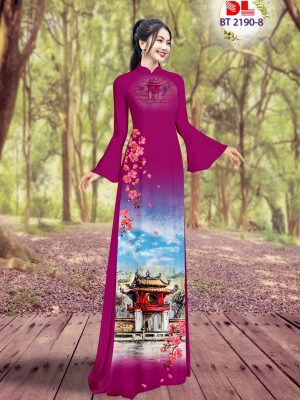 Vải Áo Dài Phong Cảnh Vừa Ra AD BT2190 16 Vai Ao Dai Phong Canh Vua Ra AD BT2190