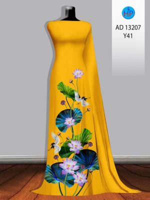 Vải Áo Dài Hoa Sen Kiểu Mới AD 13207 27 1681179622 206 Vai Ao Dai Hoa Sen Kieu Moi AD 13207