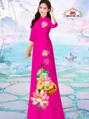 Vải Áo Dài Hoa Sen Độc Đáo AD MV4155 36 1682650622 153 Vai Ao Dai Hoa Sen Doc Dao AD MV4155