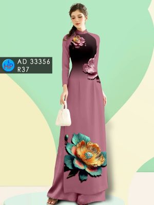 Vải Áo Dài Hoa In 3D Độc Đáo AD 33356 20 Vai Ao Dai Hoa In 3D Doc Dao AD 33356