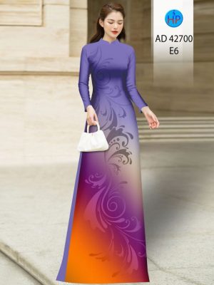 Vải Áo Dài Hoa In Chìm Kiểu Mới AD 42700 19 Vai Ao Dai Hoa In Chim Kieu Moi AD 42700