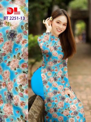 Vải Áo Dài Hoa Hồng Đều Mới Ra AD BT2251 20 1682996064 102 Vai Ao Dai Hoa Hong Deu Moi Ra AD BT2251