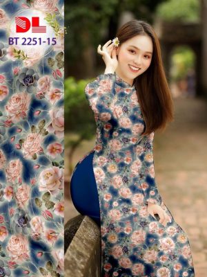 Vải Áo Dài Hoa Hồng Đều Mới Ra AD BT2251 33 1682996071 849 Vai Ao Dai Hoa Hong Deu Moi Ra AD BT2251