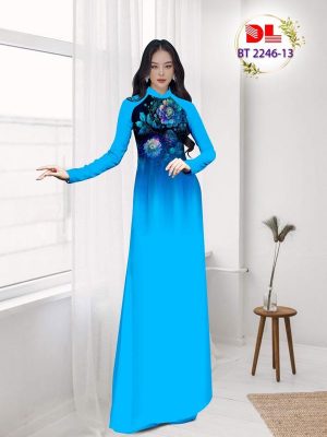 1683081397 873 Vai Ao Dai Hoa In 3D Vua Ra AD BT2246