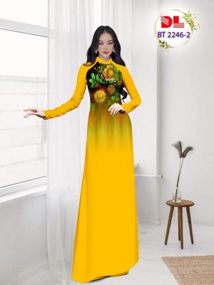 1683081402 907 Vai Ao Dai Hoa In 3D Vua Ra AD BT2246