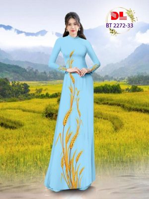 Vải Áo Dài Hình Bông Lúa Kiểu Mới AD BT2272 18 1683601375 371 Vai Ao Dai Hinh Bong Lua Kieu Moi AD BT2272