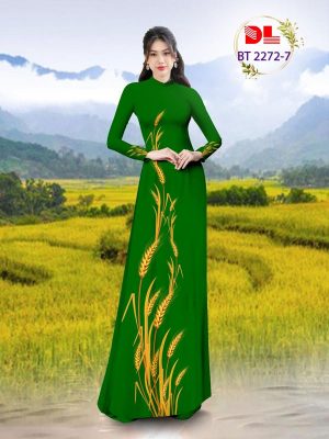 Vải Áo Dài Hình Bông Lúa Kiểu Mới AD BT2272 28 1683601380 811 Vai Ao Dai Hinh Bong Lua Kieu Moi AD BT2272