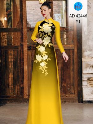 Vải Áo Dài Hoa In 3D Độc Đáo AD 42446 26 1684549402 568 Vai Ao Dai Hoa In 3D Doc Dao AD 42446