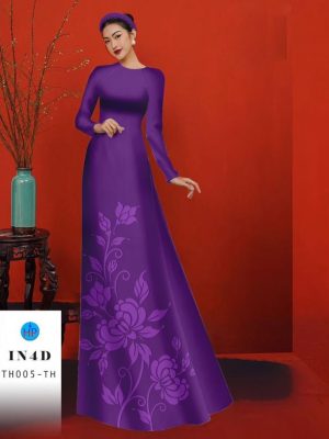 Vải Áo Dài Hoa In Chìm 4D Độc Đáo AD TH005 35 1685415251 141 Vai Ao Dai Hoa In Chim 4D Doc Dao AD