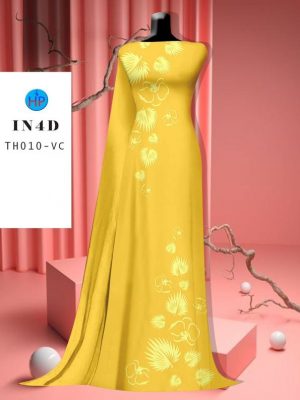 1685416667 141 Vai Ao Dai Hoa In Chim 4D Thiet Ke 2023