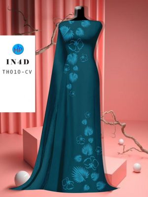1685416667 606 Vai Ao Dai Hoa In Chim 4D Thiet Ke 2023