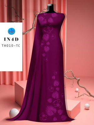 1685416669 42 Vai Ao Dai Hoa In Chim 4D Thiet Ke 2023