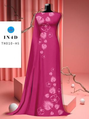 1685416672 22 Vai Ao Dai Hoa In Chim 4D Thiet Ke 2023