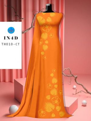 1685416675 92 Vai Ao Dai Hoa In Chim 4D Thiet Ke 2023
