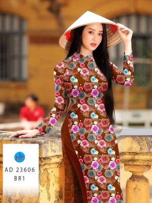 Vải Áo Dài Hoa Hồng Đều Thiết Kế 2023 AD 23606 25 1685931861 800 Vai Ao Dai Hoa Hong Deu Thiet Ke 2023 AD