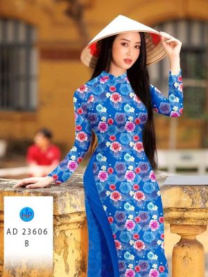 Vải Áo Dài Hoa Hồng Đều Thiết Kế 2023 AD 23606 34 1685931866 724 Vai Ao Dai Hoa Hong Deu Thiet Ke 2023 AD