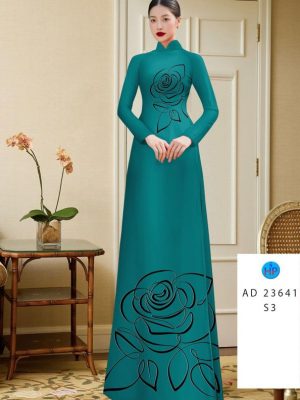 Vải Áo Dài Hoa Hồng Thiết Kế 2023 AD 23641 20 1685932765 918 Vai Ao Dai Hoa Hong Thiet Ke 2023 AD 23641