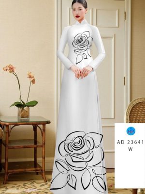 Vải Áo Dài Hoa Hồng Thiết Kế 2023 AD 23641 24 1685932767 153 Vai Ao Dai Hoa Hong Thiet Ke 2023 AD 23641