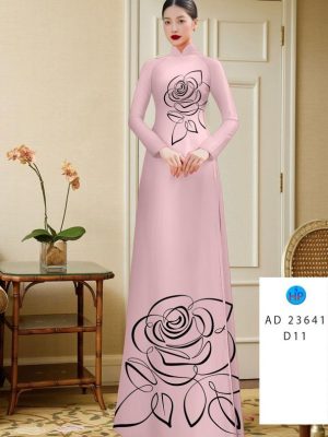 Vải Áo Dài Hoa Hồng Thiết Kế 2023 AD 23641 25 1685932767 725 Vai Ao Dai Hoa Hong Thiet Ke 2023 AD 23641