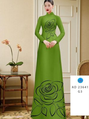 Vải Áo Dài Hoa Hồng Thiết Kế 2023 AD 23641 34 1685932772 876 Vai Ao Dai Hoa Hong Thiet Ke 2023 AD 23641