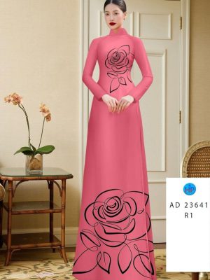 Vải Áo Dài Hoa Hồng Thiết Kế 2023 AD 23641 35 1685932773 721 Vai Ao Dai Hoa Hong Thiet Ke 2023 AD 23641