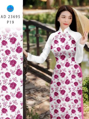 Vải Áo Dài Hoa Hồng Đều Vừa Ra AD 23695 20 1686023620 355 Vai Ao Dai Hoa Hong Deu Vua Ra AD 23695