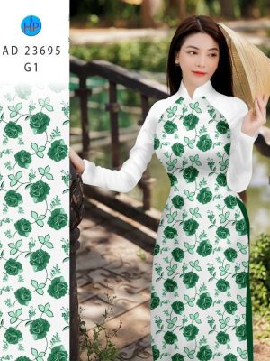 Vải Áo Dài Hoa Hồng Đều Vừa Ra AD 23695 28 1686023625 432 Vai Ao Dai Hoa Hong Deu Vua Ra AD 23695